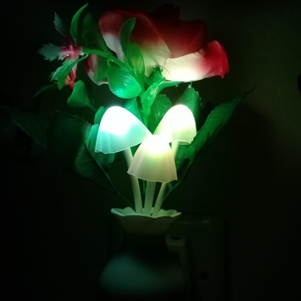 [✅COD] Lampu Tidur Hias Led Jamur Bunga Pentol Tumblr Besar Sensor Cahaya Perlengkapan Dekorasi Hiasan Dinding Kamar Tidur Ruang Tamu Rumah Aesthetic Unik