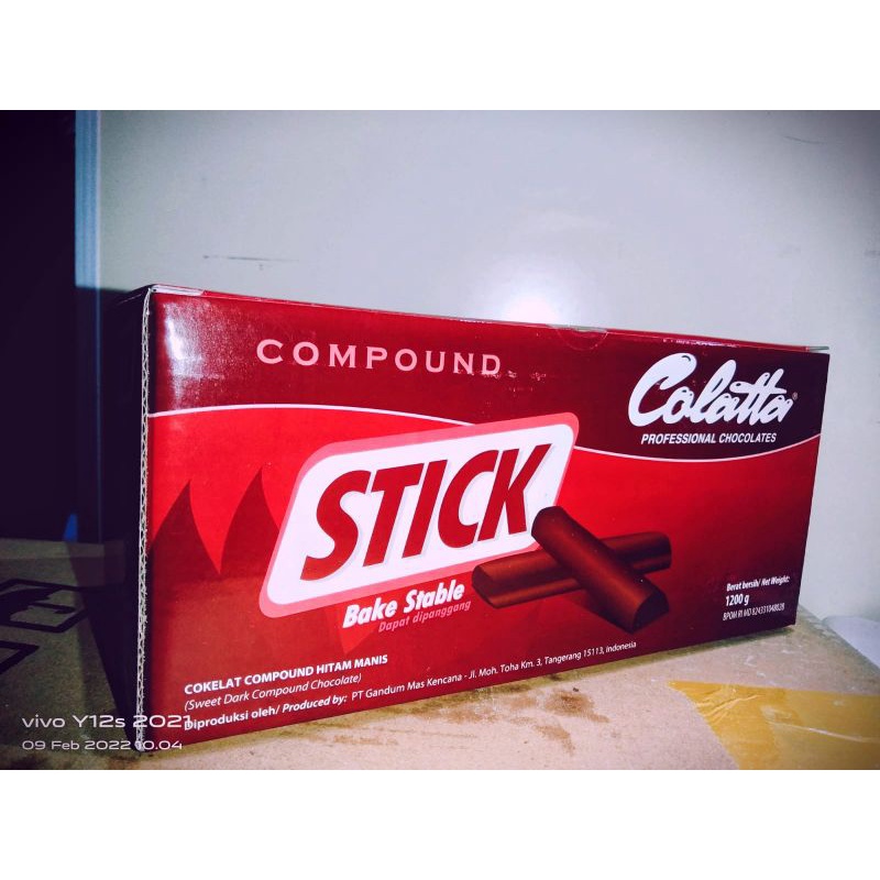 

Coklat collata stick 1200 gr