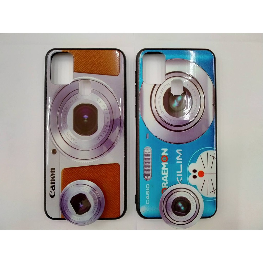 Casing SAMSUNG M31 Case Fuze Casing Camera FREE Popsocket Karakter Lucu