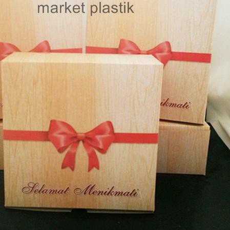 

۩ Box kue/kotak kue/dus snack/Box makanan/DUS MEGA GS-18x18@50LBR ➽
