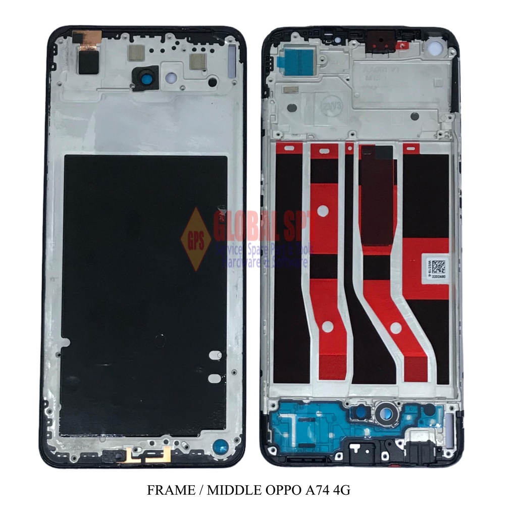 FRAME OPPO A74 4G / TULANG TENGAH / BEZZLE MIDDLE OPPO A74 4G