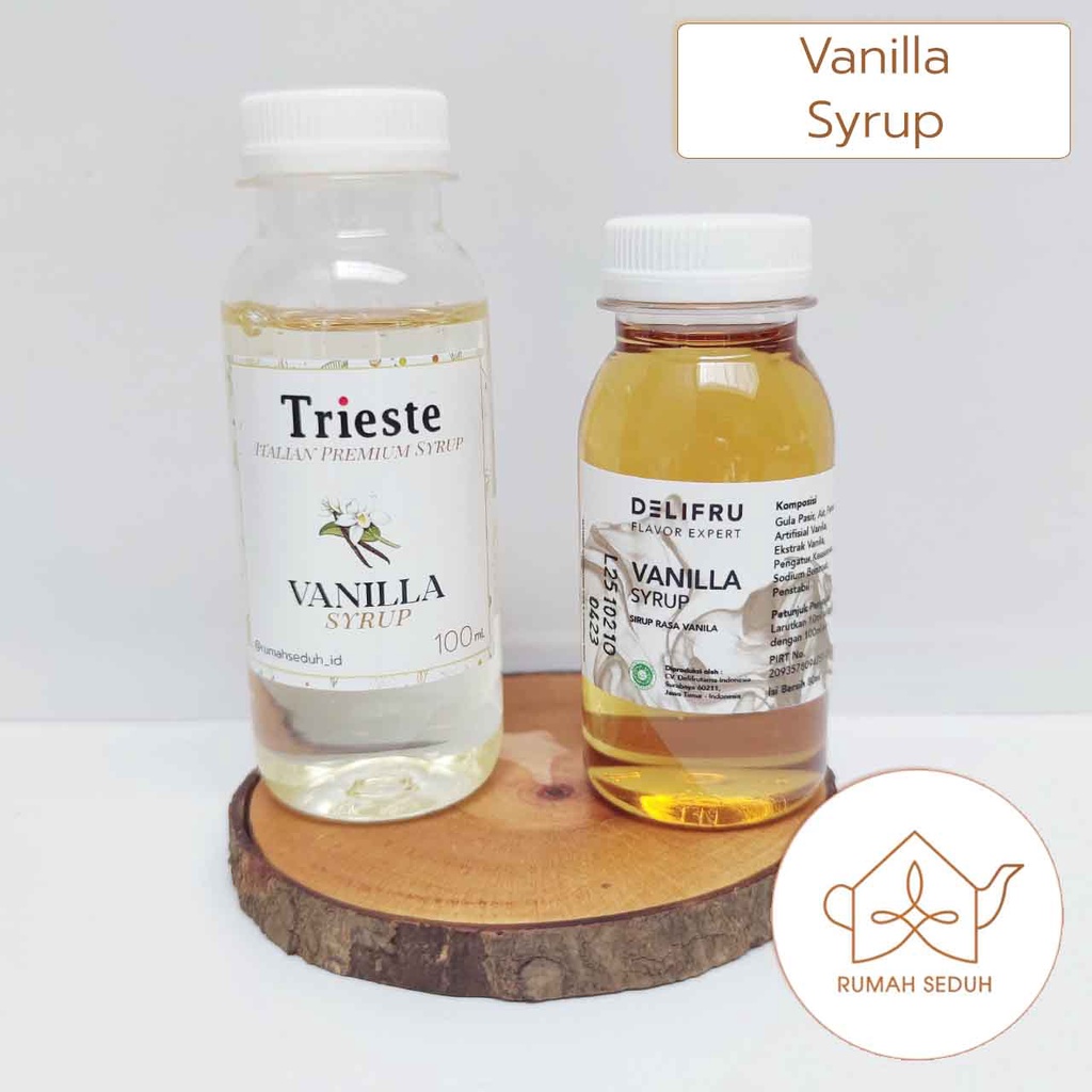 

100 mL Sirup Vanila Trieste - Vanilla Italian Syrup - Vanilla Latte Perasa