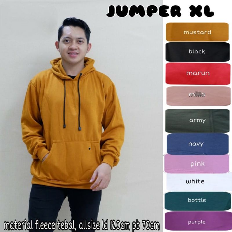 Jaket Polos / Jaket Hoodie Jumper / Jaket Pria / Jaket Murah / Jaket Terbaru