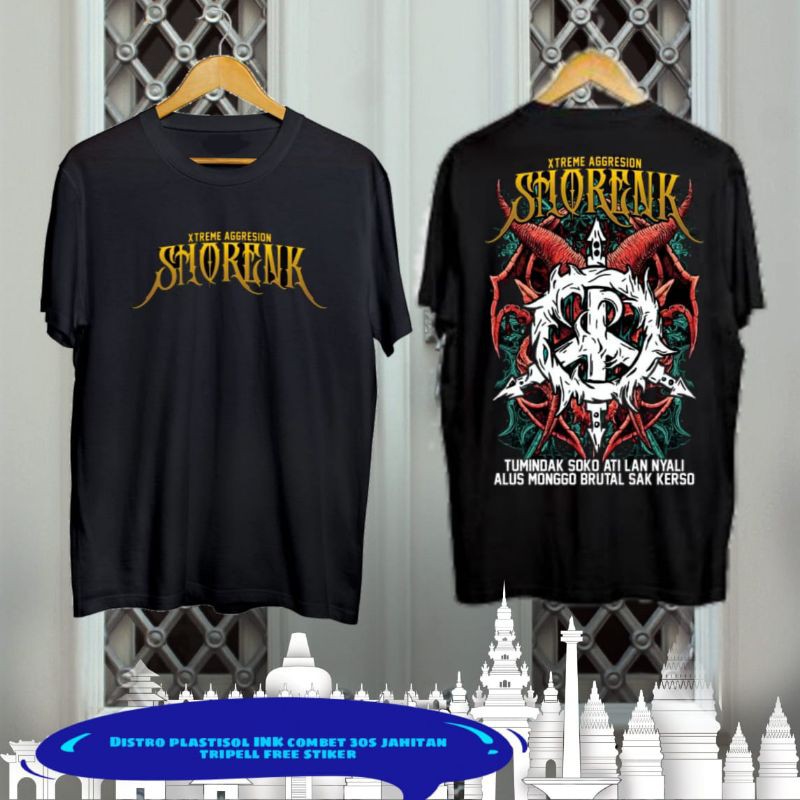 kaos shorenk baru