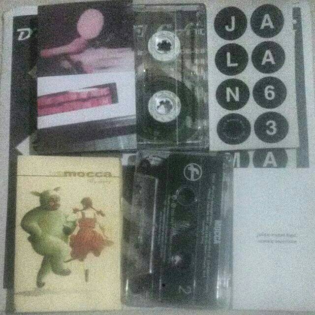 Paket kaset pita efek rumah kaca - mocca