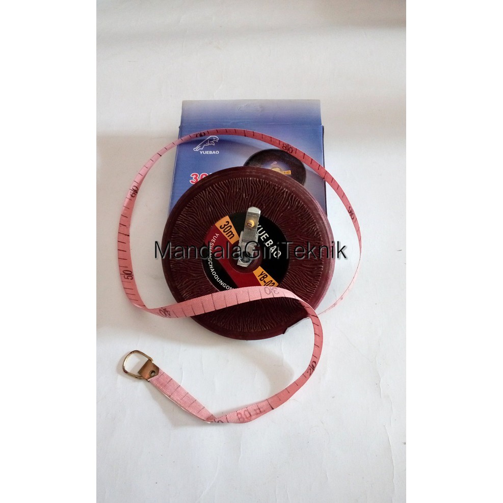 Roll Meter / Meteran Roll / Meteran Gulung 30M