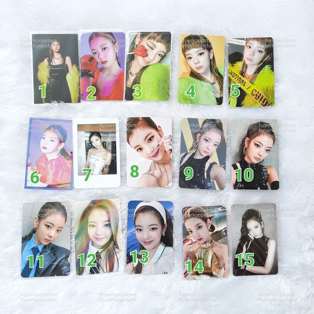 Jual Pc Itzy Lia Guess Who Album Benefit Official Photocard Shopee Indonesia