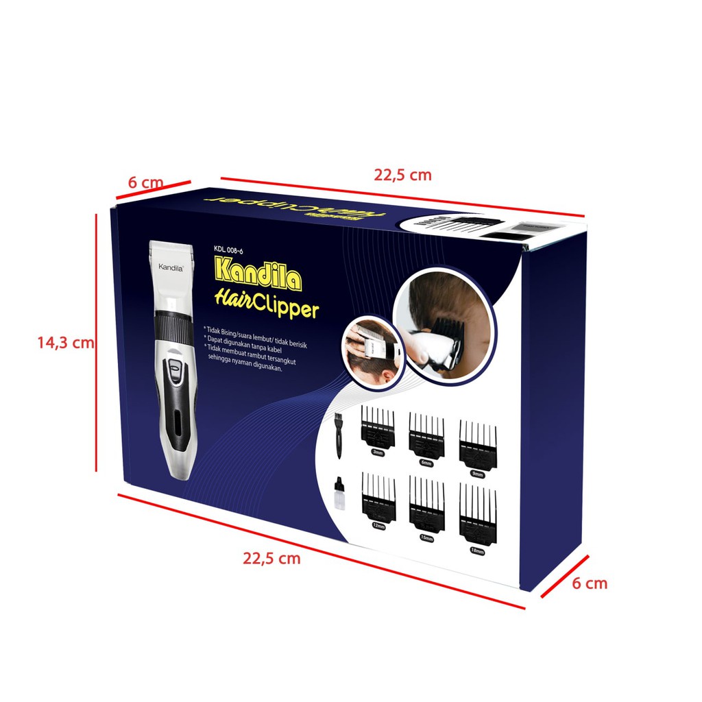 Kandila KDL008-6 Kandila Hair Clipper