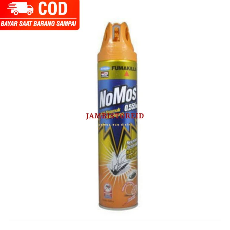 (JAMBISTOREID) JAMBI LANGSUNG KIRIM Obat Nyamuk Semprot Fumakilla Nomos Spray Pembunuh Nyamuk Kecoa 