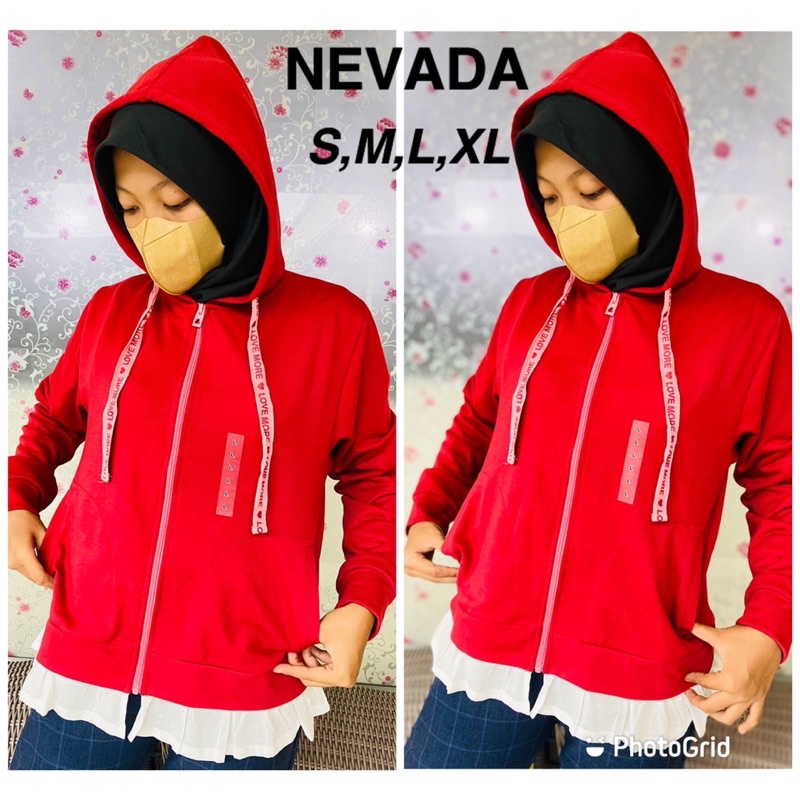 Jaket Nevada Cantik Terbaru S,m,l,xl