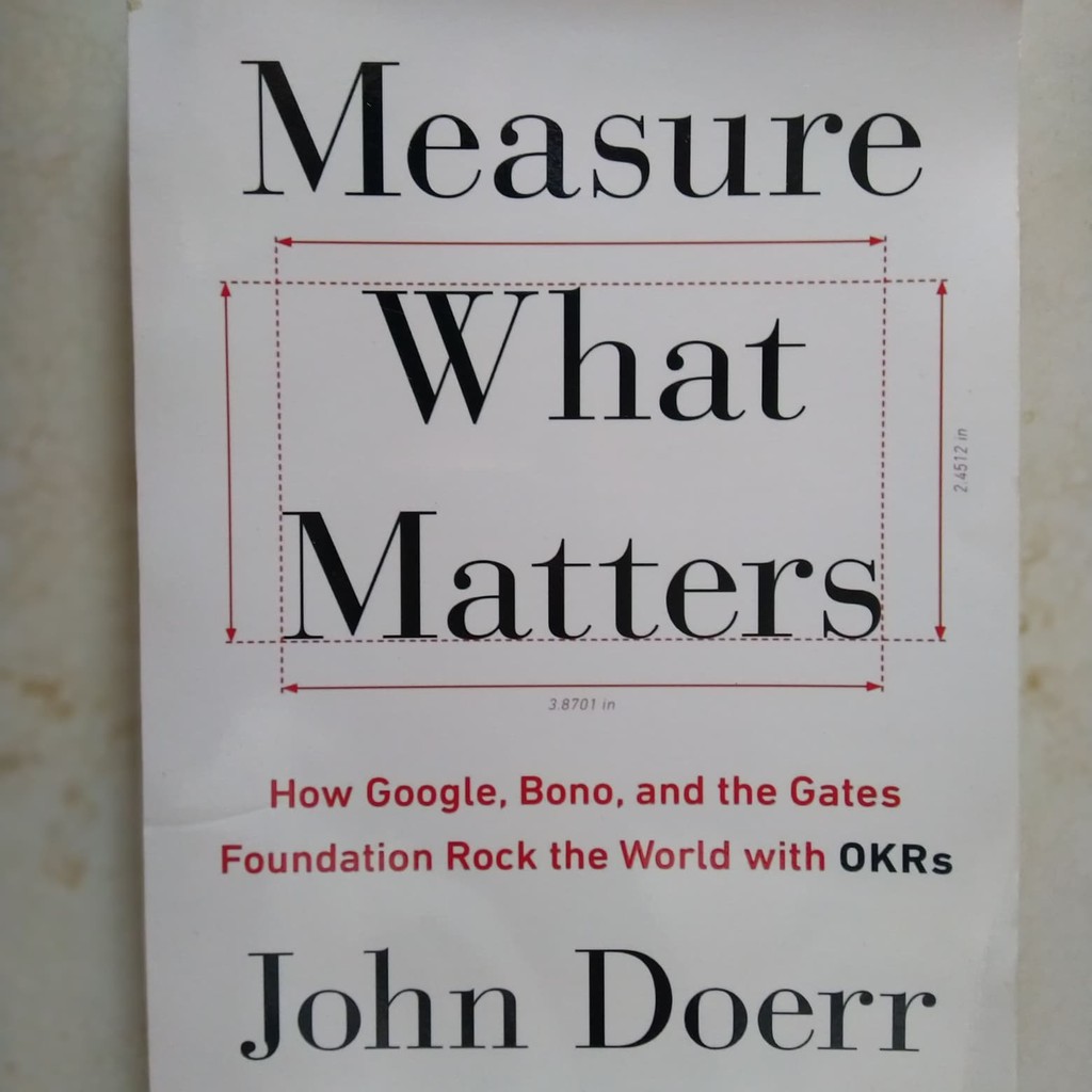 

Most Whised For _versi Eng/Indo_@ Measure What Matters