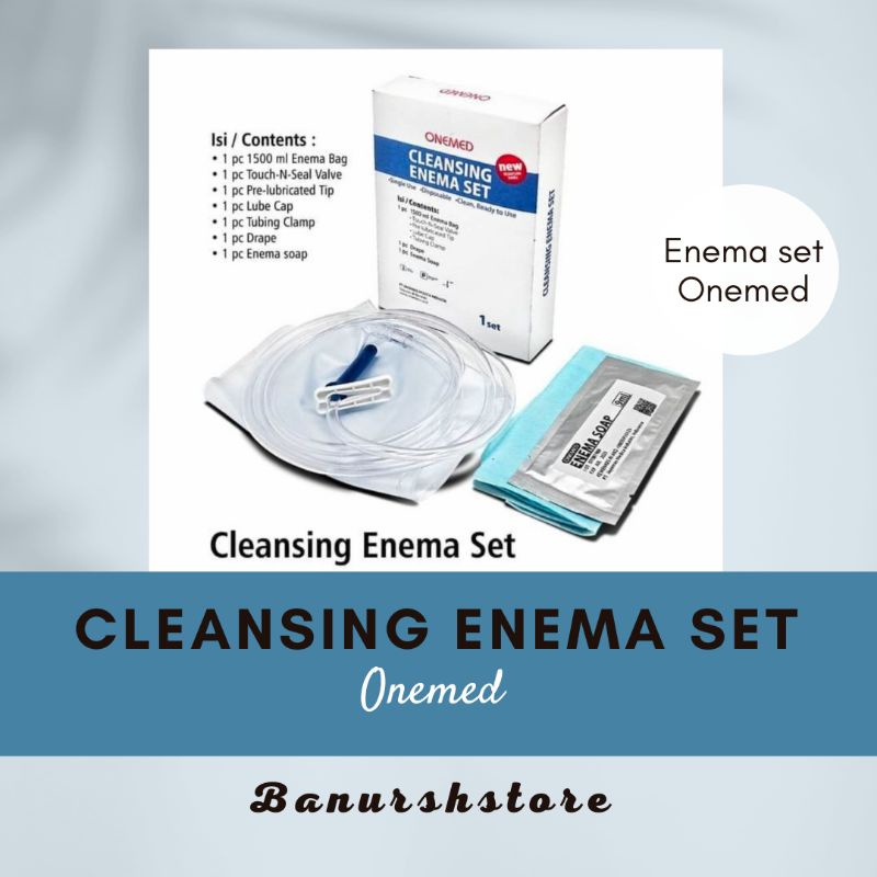 cleansing enema set onemed/ set enema kit