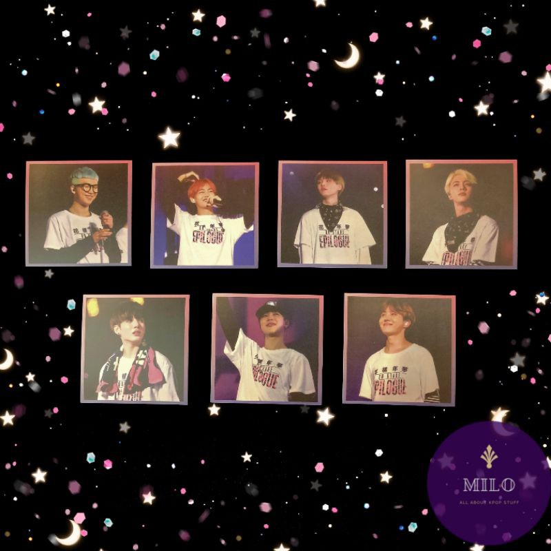 BTS DVD epilogue photocard READY STOCK