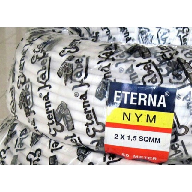 KABEL ETERNA KITANI NYM 2x1.5 / 2x2.5 / 3x1.5 / 3x2.5 NYY SNI KABEL LISTRIK