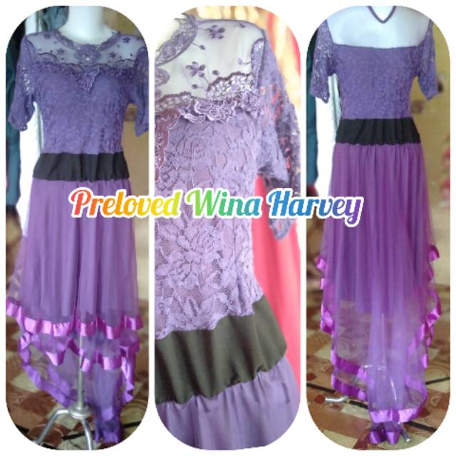 Preloved Dress Ekor