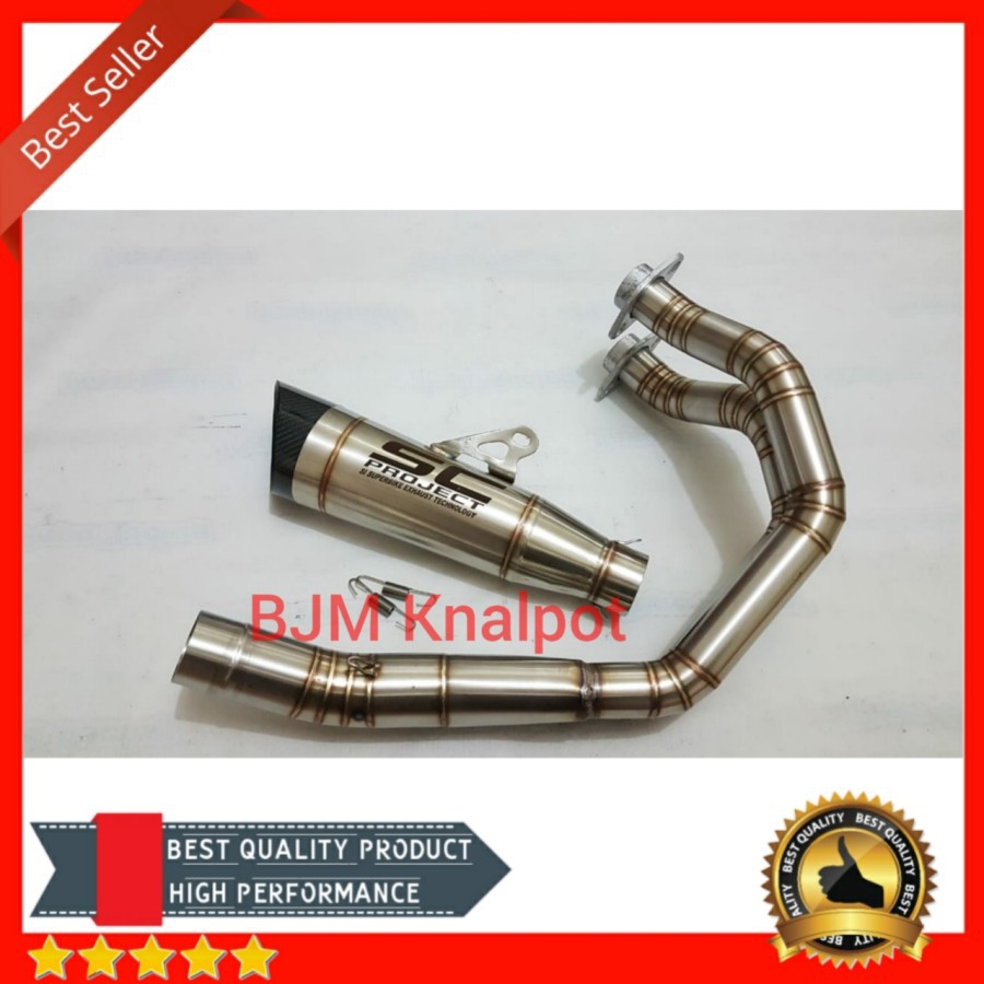 Knalpot SC Project S1 Fullsystem ER6N ER6F