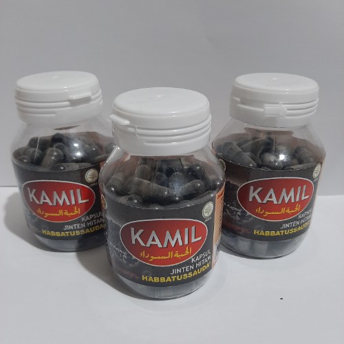 Kamil Serbuk Jinten Hitam 70 Kapsul