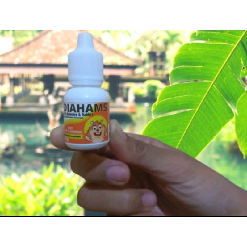 Obat Hamster Kelinci Anti Diare Kembung Mencret DIAHAMS 10ml