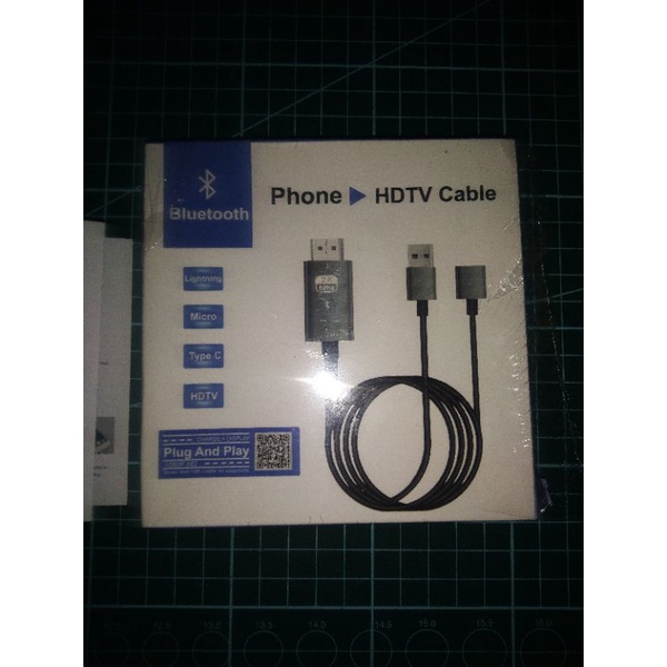 MHL HDMI To TV HDMI 3in1 Non MHL USB Type C Micro USB Iphone Full HD HDTV