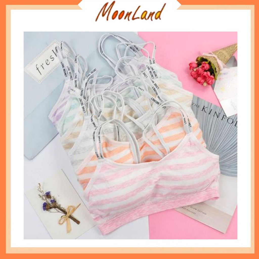 MoonLand 453 COD Bra Olahraga Yoga Gym Fitnes Sport Bra Tanpa Kawat Murah Produk Import