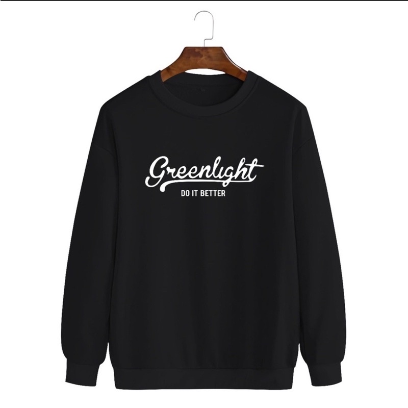 sweater GREen dewasa laki laki