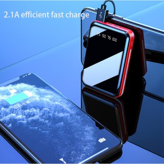 20000mAh Mini PowerBank Mirror Screen Digital Display