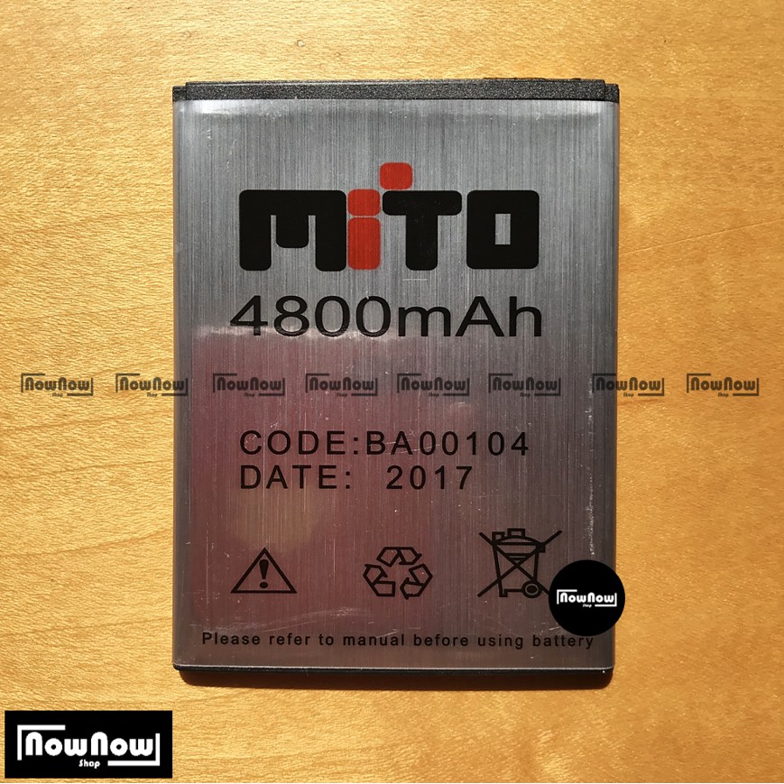 Baterai Mito A360 Fantasy One BA-00104 Original Double Power Batre Batrai Battery HP BA000104