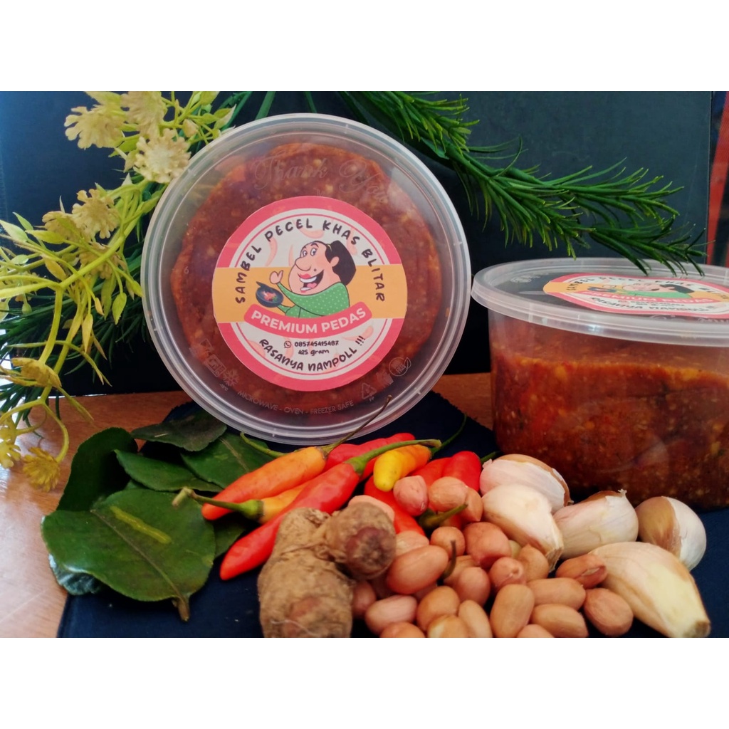 

Sambel Pecel Premium Pedas 425 gram