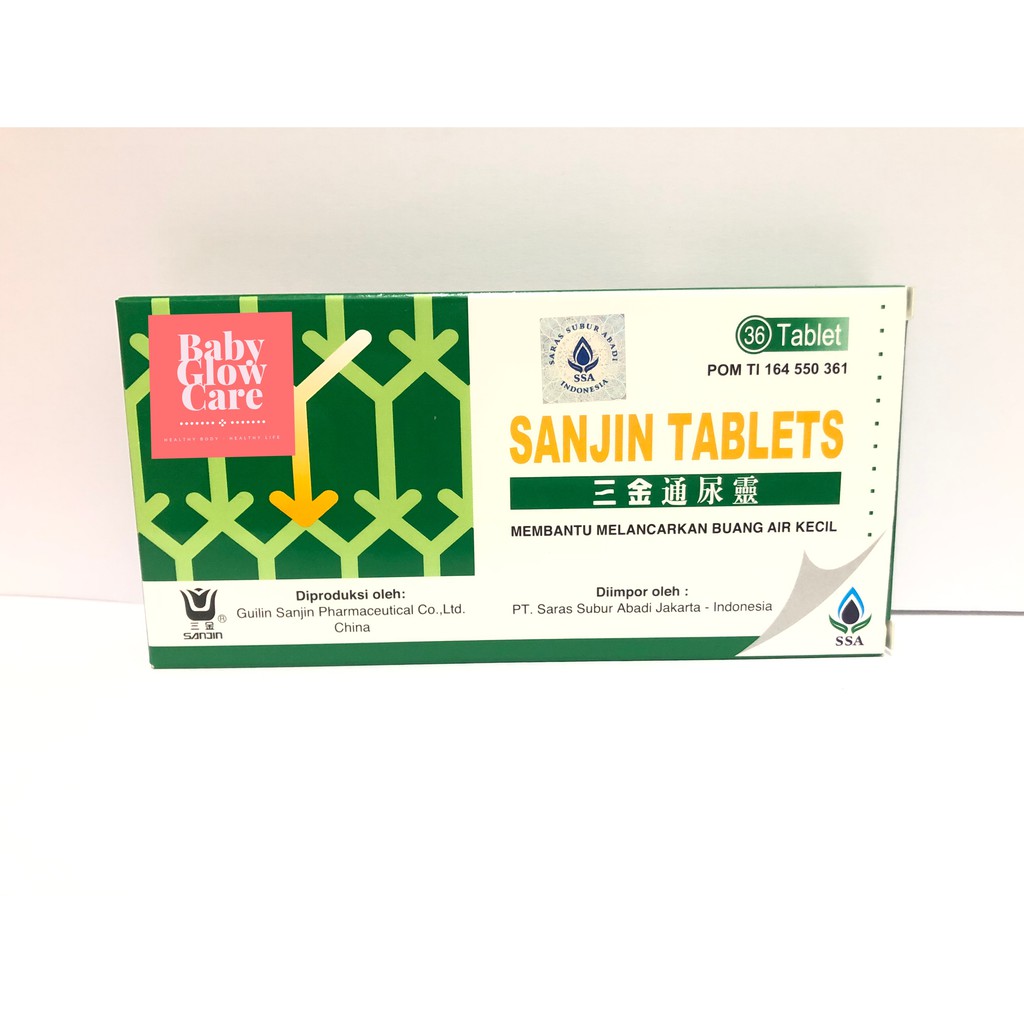 

SANJIN TABLETS ISI 36 TAB UNTUK MELANCARKAN BUANG AIR KECIL