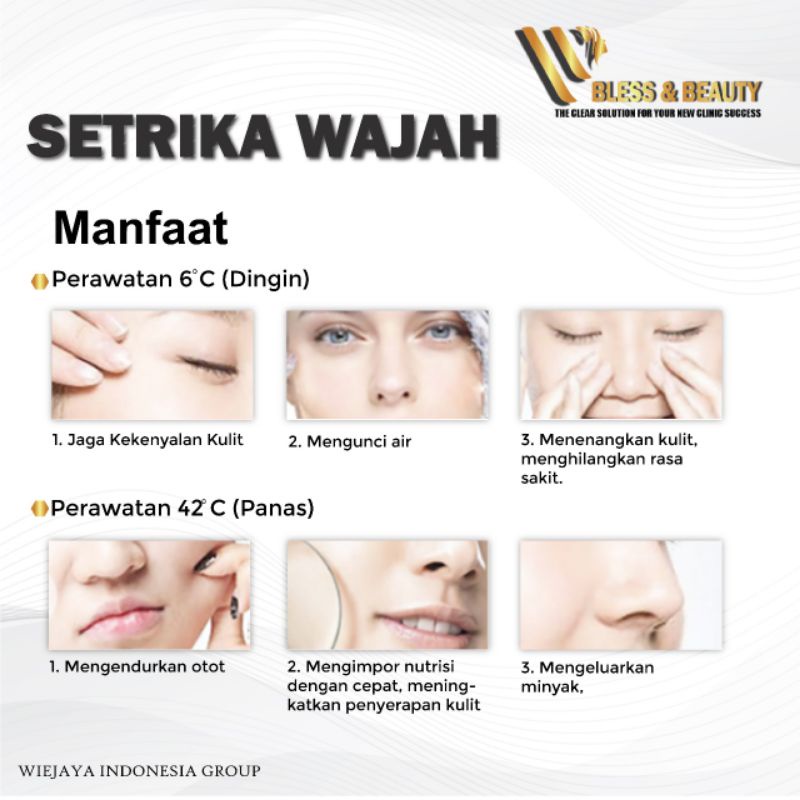 Alat Setrika Wajah Original Facelift Hot and Cold Face Lifting Anti Aging Menghilangkan Kerutan