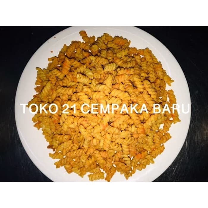 

Makaroni Spiral Goreng BARBEQUE 500 gram | Makroni Macaroni Makaroni BBQ Ulir 500g Enak Murah