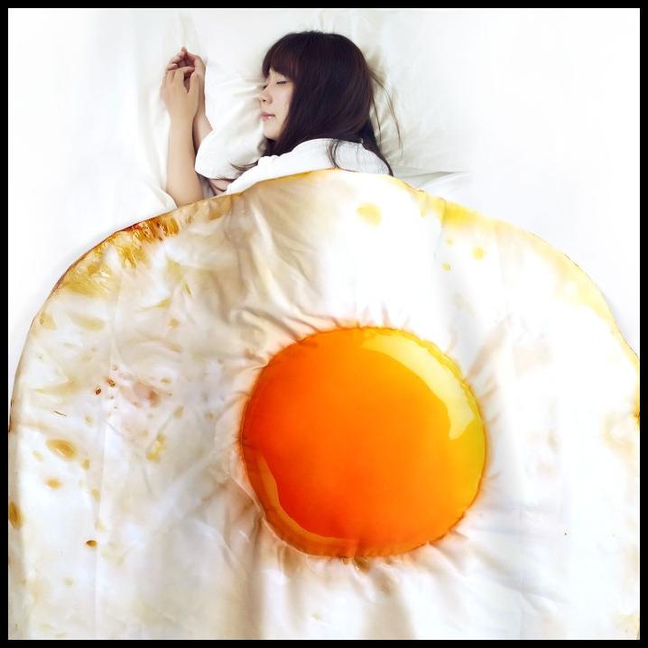 Selimut Dewasa Telur Ceplok Atau Telor Mata Sapi