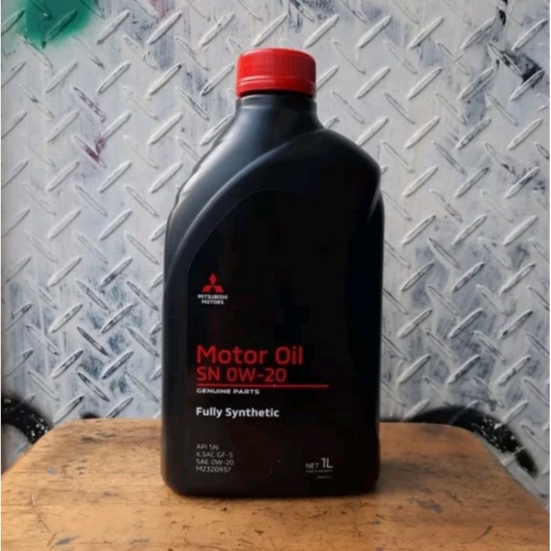 Oli Mesin Mitsubishi Gasoline 0W-20 Fully Synthetic Original Mitsubishi