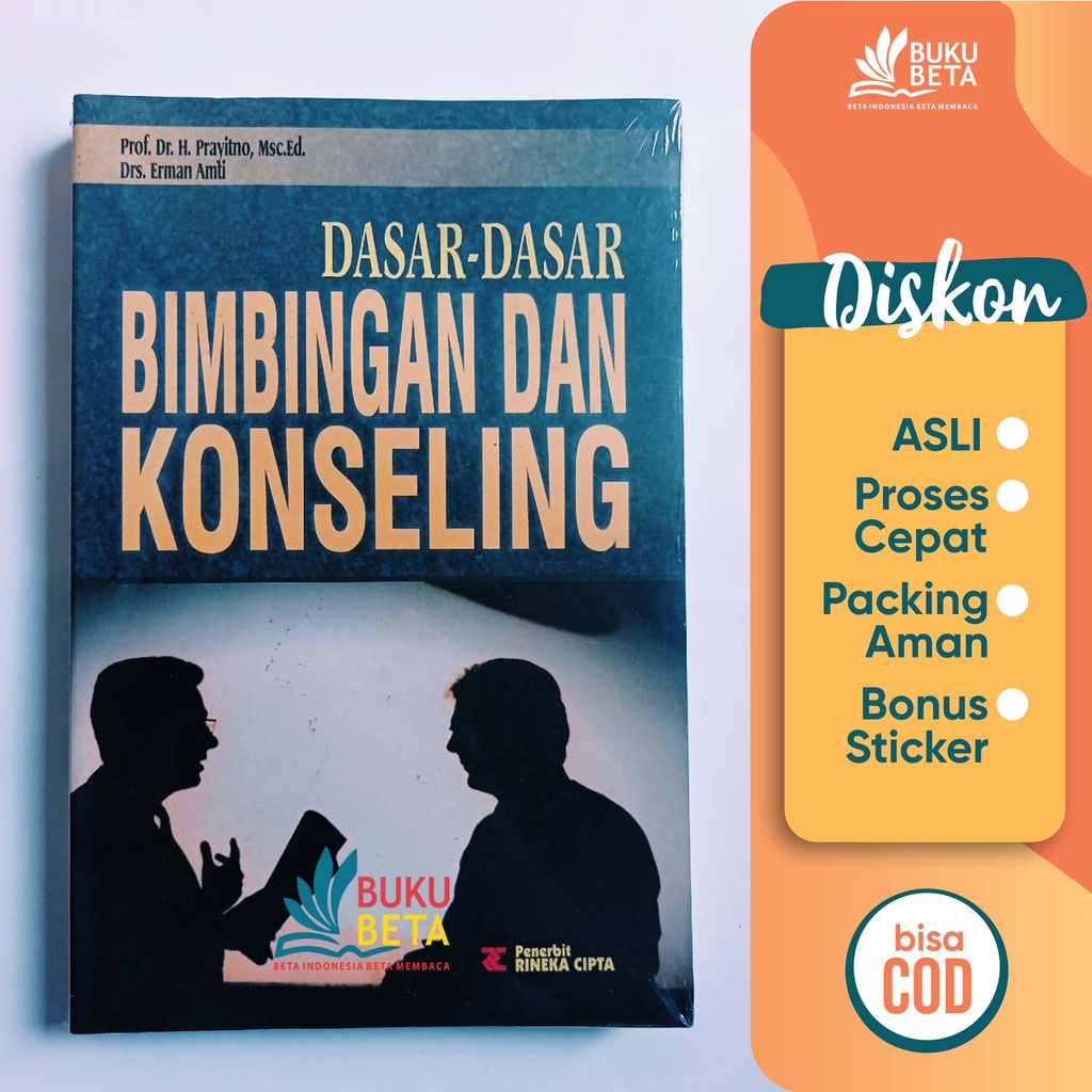 Jual Dasar-Dasar Bimbingan Dan Konseling - Prayitno | Shopee Indonesia