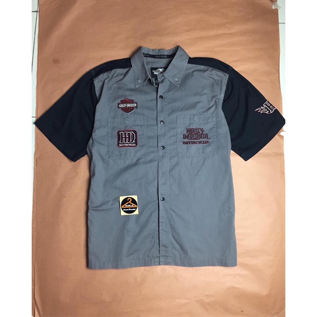 kemeja harley davidson second