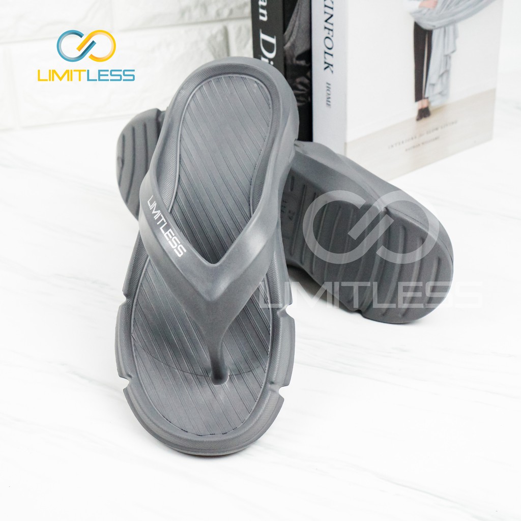 Sendal Pria Japit Dewasa Casual EVA Sandal Cowok Distro Limitless Karet Empuk Murah