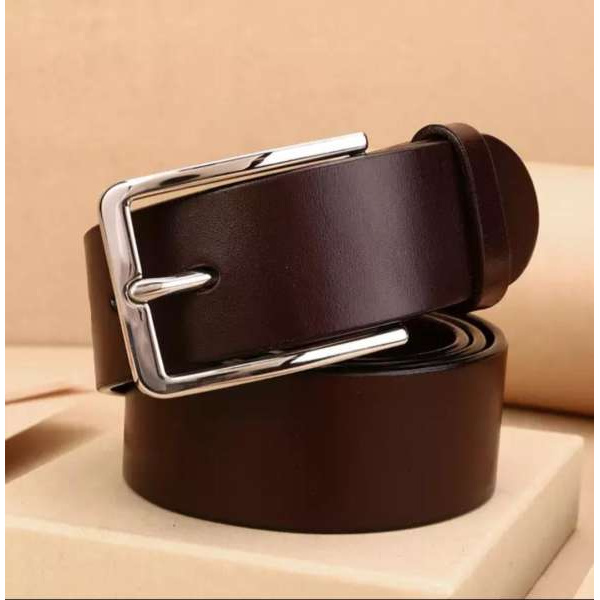 Buckle Style - Sabuk Pria Model Rel - Sabuk IMPORT - Bahan Kulit Sintetis