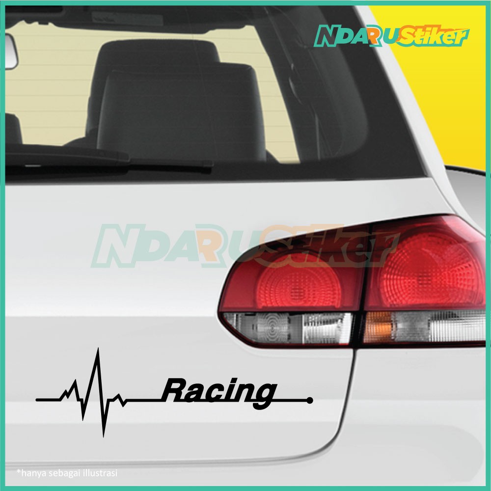 Sticker Racing Beat | Heart Beat Racing
