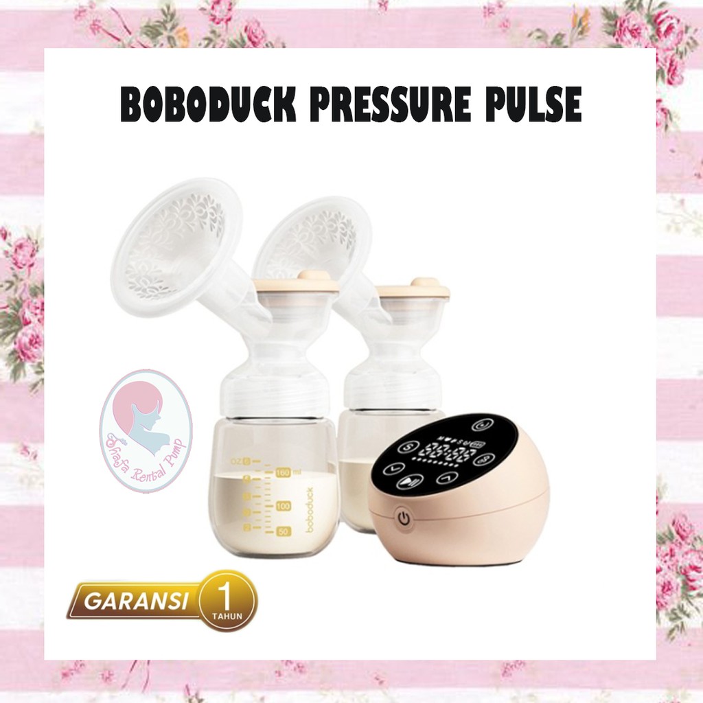 Boboduck Pressure Pulse Electric Breast Pump Dual Pump - 9 Level