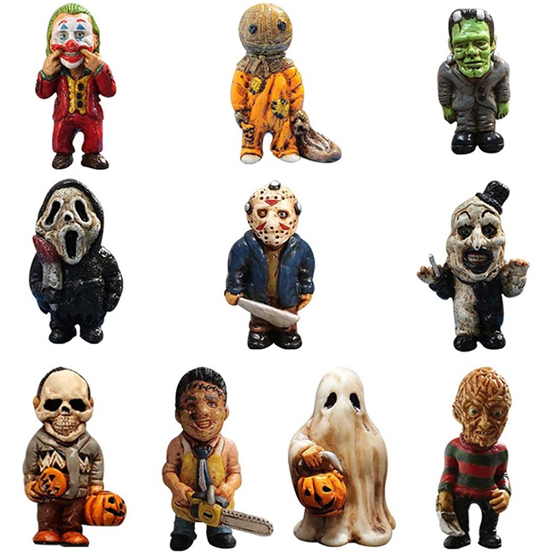 Halloween Ornaments Statue Figures Horror Gnomes Yard Decorations Pendant Gifts