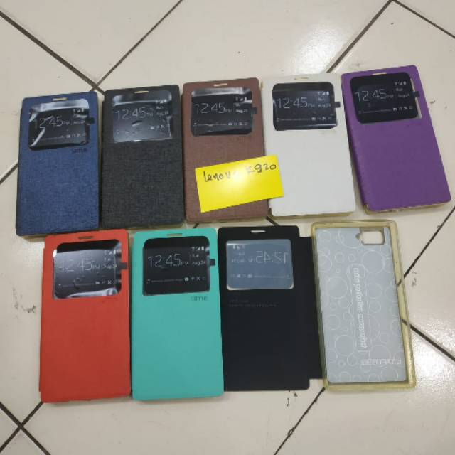 Flip case Lenovo K920 vibe Z2 pro flipcase book cover sarung buku buka tutup flipshell