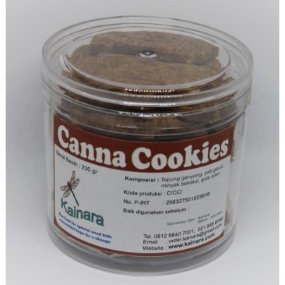 

Kainara Sehat. Kue Kering-Canna Cookies/Kue Sehat/Cookies Sehat