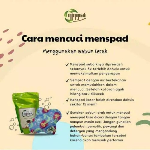 Ningrat Lerak Sabun Batang untuk Mencuci Baju Clodi Batik Menspad