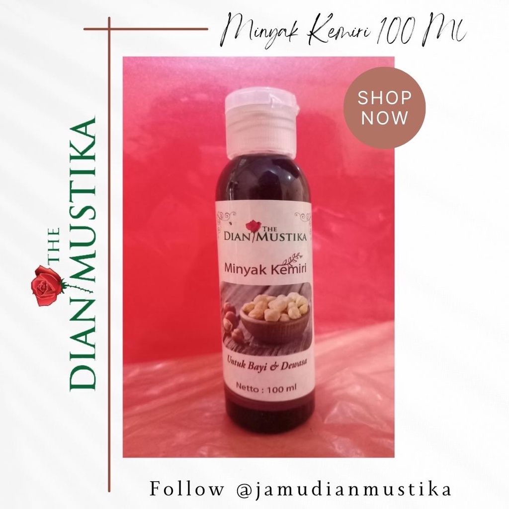 

Minyak Kemiri 100ml Dian Mustika