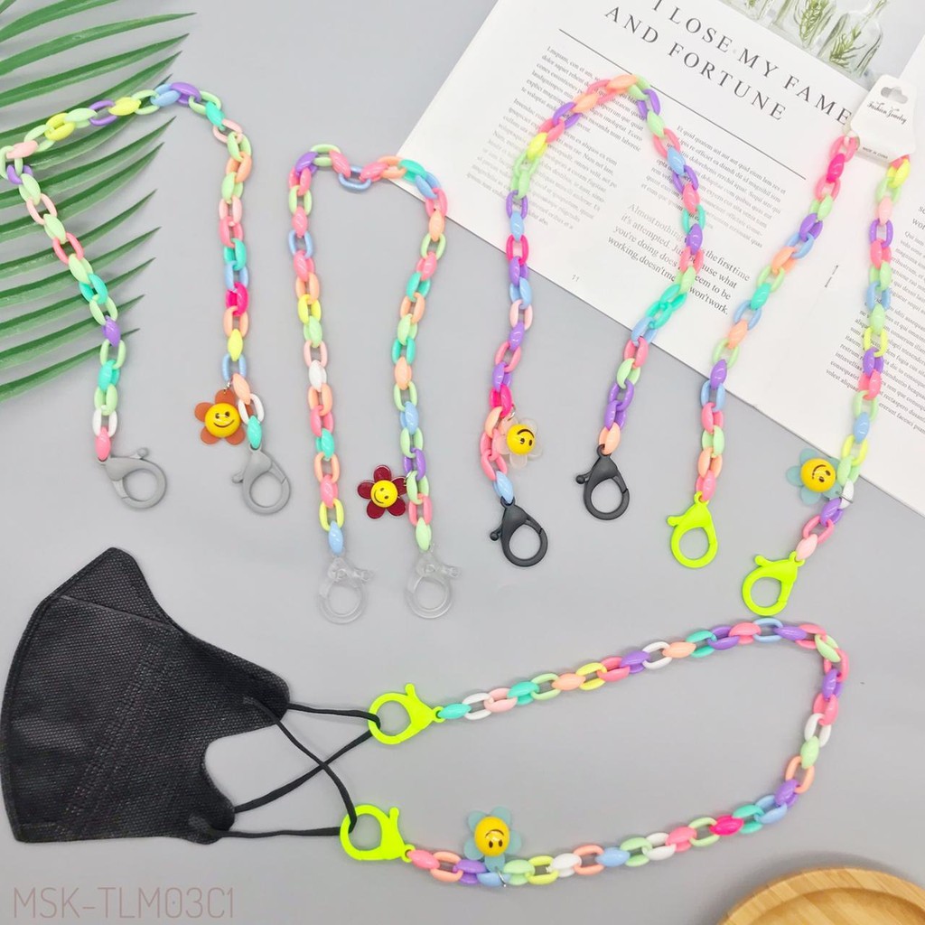 Tali Strap Masker /Kalung Masker Premium/Strap Rantai Masker Korea Bahan PremiuM