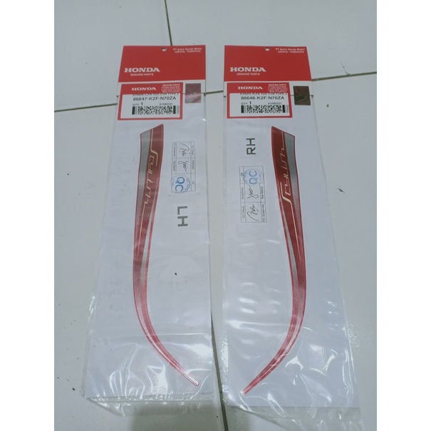 striping stiker lis body depan scoopy stylish 2020-2021 original