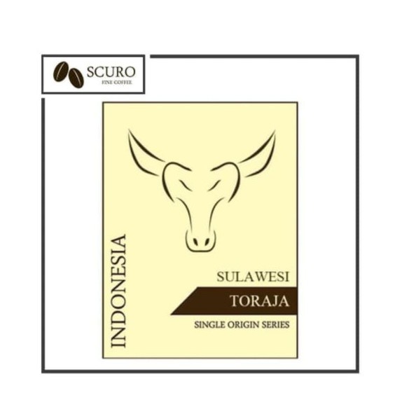 

Scuro Single Origin Arabica Sulawesi Toraja - 200 gram
