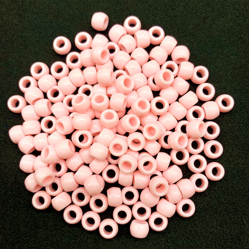 50Pcs/Pack 6*8mm akrilik manik-manik spacer