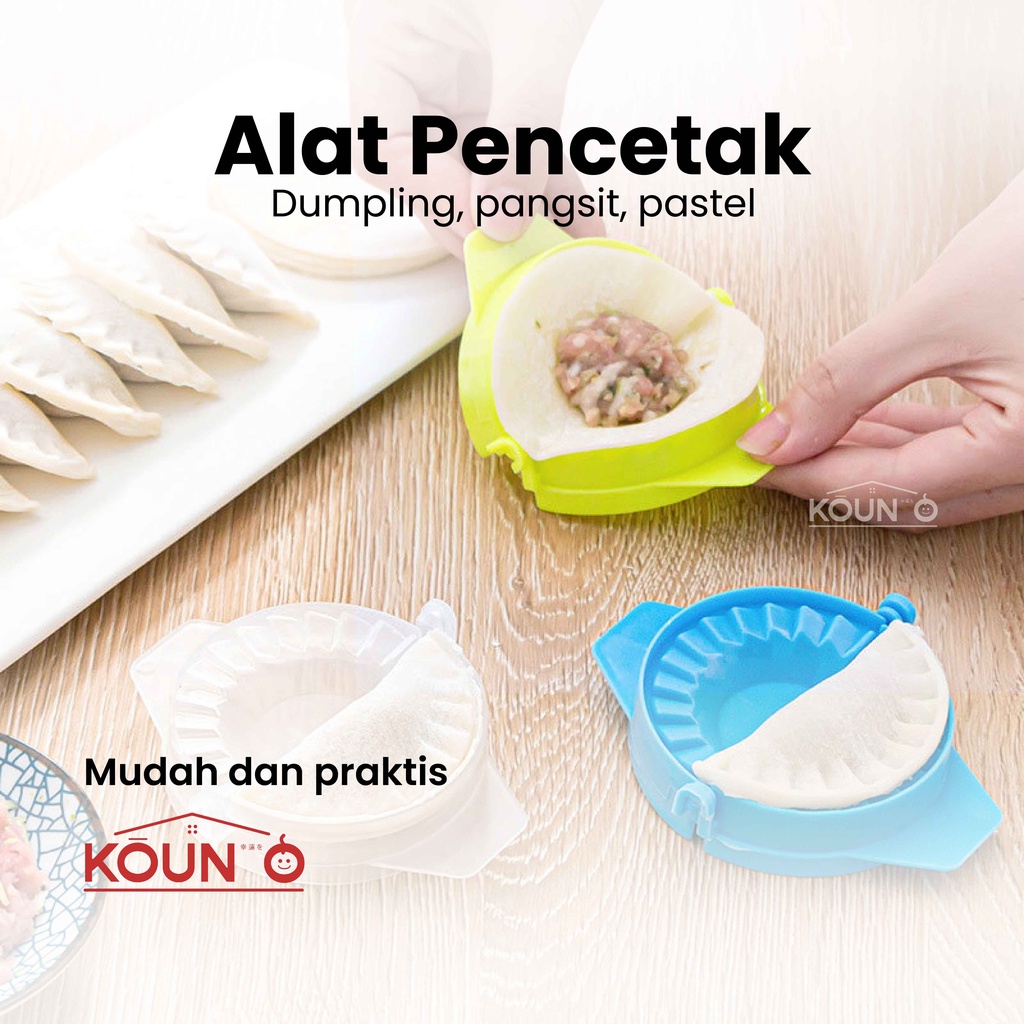 Alat Cetak Pastel Pembuat Pangsit Cetakan Mold Dimsum Molding Gyoza Pencetak Pangsit Dumpling Maker