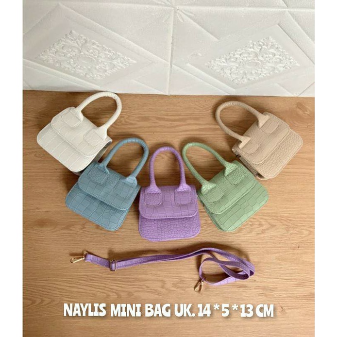 7.7 MEG SALE - TAS SELEMPANG MINI / TAS CROCO FASHION KOREA / TAS WANITA MINI / TAS SELEMPANG WANITA - AQA COLLECTION - tasready